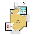 北区 上十条１丁目（十条駅） 1階 ワンルームの間取り図