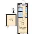 プチハウス２ 1階 １Kの間取り図