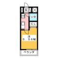 ルネッサンス新宿 ６０３ １Kの間取り図