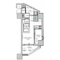 江東区 塩浜２丁目（木場駅） 5階 １DKの間取り図