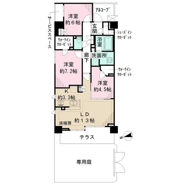 アットホーム ザ パークハウス花小金井ガーデン 街区 １０８ 提供元 三菱地所ハウスネット 株 リーシンググループ 城西城北センター 小平市の賃貸マンション