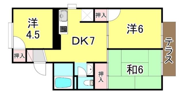 アットホーム ガーデン スマａ棟 1階 ３ｄｋ 提供元 ｓｕｍｏｓｕｍｏ兵庫店 株 プラン ドゥ シー 神戸市須磨 区の賃貸アパート