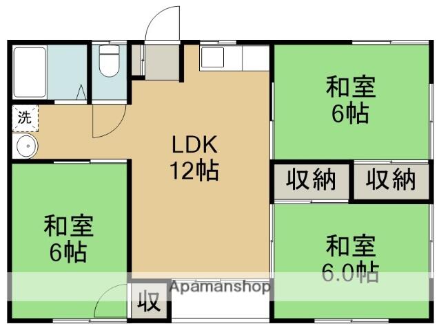 アットホーム ハイツ山田ｂ棟 ２０１ ３ｌｄｋ 提供元 アパマンショップ仙台卸町店 株式会社 アパートナー 仙台市宮城野区の賃貸アパート