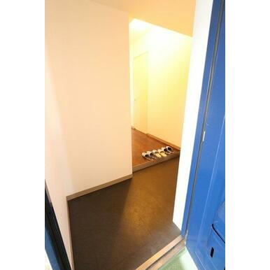 きれいな玄関です