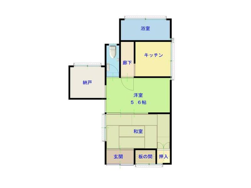 So City, Osumi Town, Iwakawa, 2-story building, 4LDK