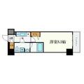 豊島区 池袋本町２丁目（北池袋駅） 9階 １Kの間取り図