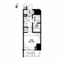 渋谷区 笹塚２丁目（代田橋駅） 12階 １Kの間取り図