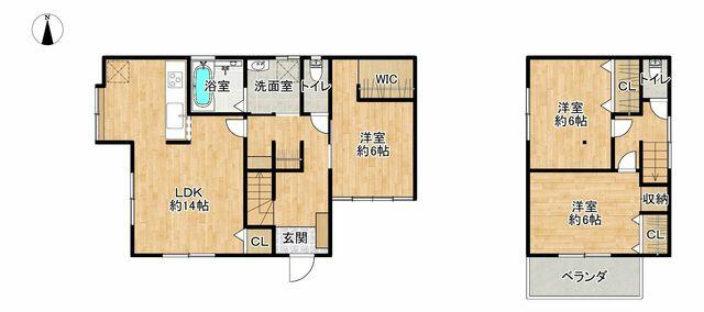 Yamanami-cho, Onomichi City (near Higashi-Onomichi Station) 2-story building, 3LDK &mdash; photo 1