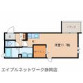 静岡市葵区 水落町（新静岡駅） 3階 ワンルームの間取り図