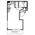 エクセルピア日の出 ３０１ ワンルームの間取り図