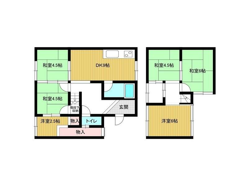 Marugame-shi, Marugame Nakafu-cho 4-chome (Marugame Sta.) 2F 6DK

1,000,000 yen