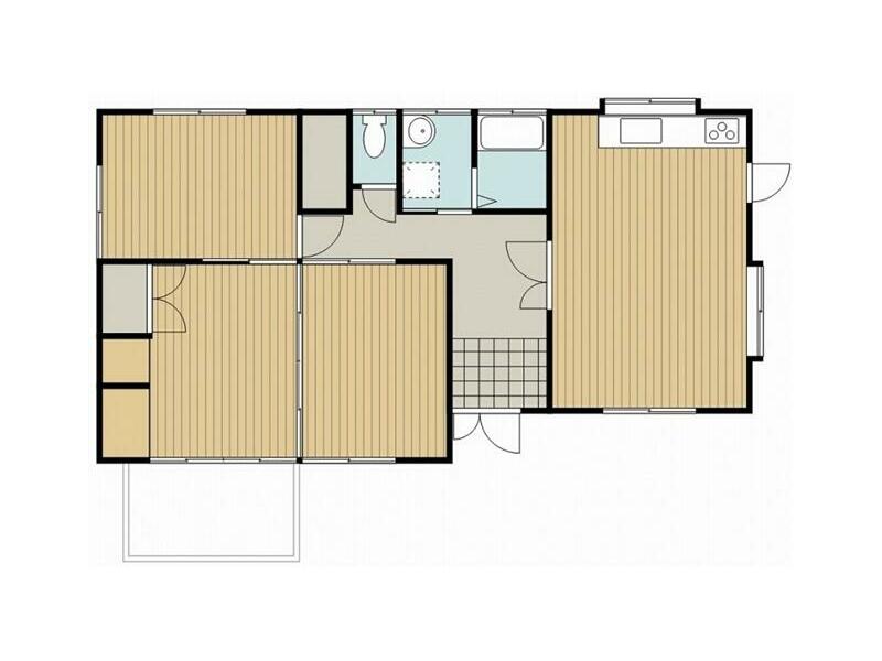 Kitamorokata-gun, Mikado Town, Oaza Miyamura (Mikado Station) 1-story 4LDK