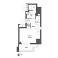 ＴＨＥ　ＧＡＴＥＨＯＵＳＥ浅草雷門 ２０５ ワンルームの間取り図