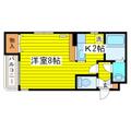 札幌市東区 北十七条東９丁目（東区役所前駅） 4階 １Kの間取り図