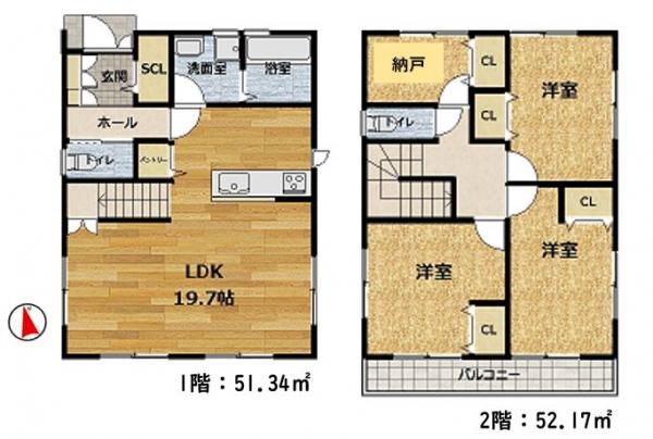 アットホーム 豊田市 月見町２丁目 新豊田駅 2階建 ３ｓｌｄｋ 豊田市の中古一戸建て 提供元 株 不動産ｓｈｏｐナカジツ とよたうわごろも店 一軒家 家の購入