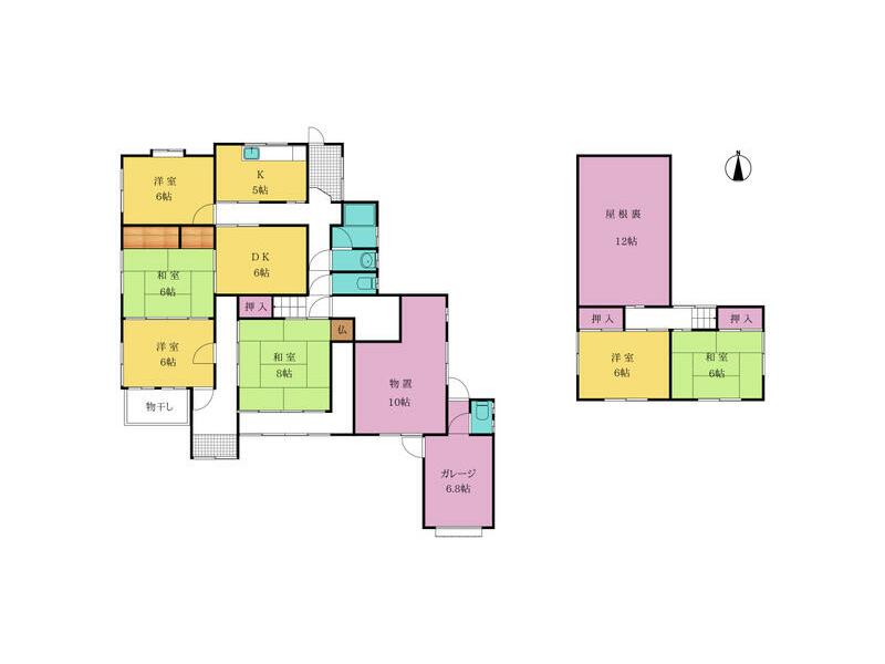 Ayabe City, Bessho-cho Yoshihan (Ayabe Station) 2-story 6DK
