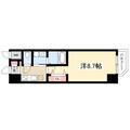 セントフィオーレ新栄 ４０３ １Kの間取り図
