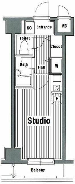 アットホーム ガラ ステージ目白台 ８ｆ ワンルーム 提供元 株 タウンハウジング東京 高田馬場店 豊島区の賃貸マンション