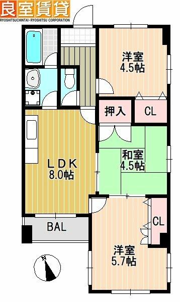 アットホーム 山田 ビル 4階 ３ｌｄｋ 提供元 良室賃貸 大津通大須店 良室コーポレーション 株 名古屋市中川区の賃貸マンション