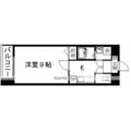 ニュー水前寺 ２０６ １Kの間取り図