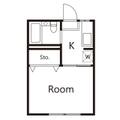 リベルテ １０６ １Kの間取り図
