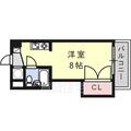 アーバンドエル川名山 ３０２ ワンルームの間取り図