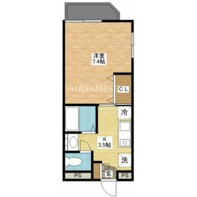 アットホーム ミミ エデン 2階 提供元 株 ヘヤミセ 長崎北店 長崎市の賃貸マンション
