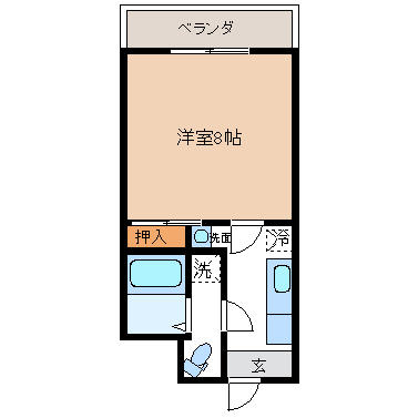 アットホーム ｃｓｋハイム 2階 １ｋ 提供元 株 クボタホーム 高岡市の賃貸マンション