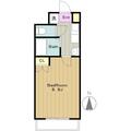 カレッジスクエア多摩 ３１５ １Kの間取り図