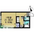 ＭＯＤＵＬＯＲ小金井本町 ２０１ ワンルームの間取り図