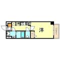 芦屋市 茶屋之町（芦屋駅） 2階 １Kの間取り図