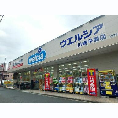 ウエルシア川崎平間店 距離:420m