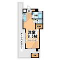 杉並区 下高井戸１丁目（下高井戸駅） 3階 ワンルームの間取り図