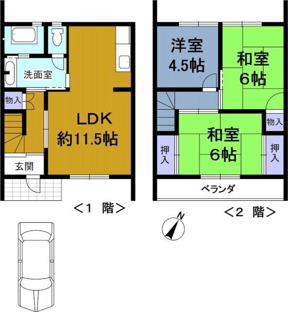 アットホーム】神戸市須磨区 高倉台8丁目 （妙法寺駅 ） 2階建
