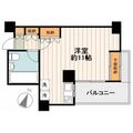 パレ乃木坂 ７０６ ワンルームの間取り図