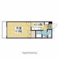 ロイヤルコートⅡ 2階 １Kの間取り図