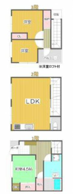 アットホーム 大阪市淀川区 十三東３丁目 十三駅 3階建 ３ｌｄｋ 大阪市淀川区 の中古一戸建て 提供元 株 ハウス王 一軒家 家の購入