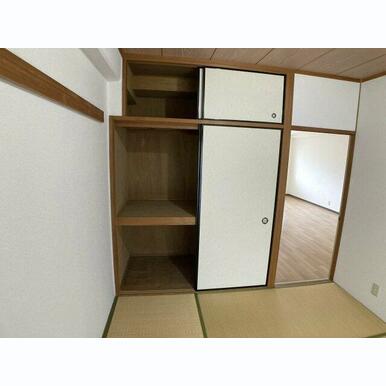 各部屋に収納スペースを完備