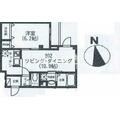 クリアハイム 3階 １LKの間取り図