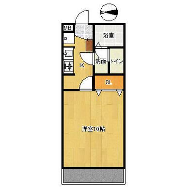 １０帖洋室のお部屋です　　　　※　当社管理物件です！