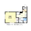 シャーメゾン妙法寺 2階 １Kの間取り図