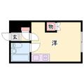 コイデハイツ ３０３ ワンルームの間取り図