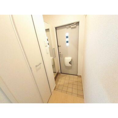 きれいな玄関です