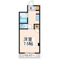 ＭＡＹフラット ４０３ １Kの間取り図