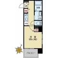彰文居ＦＲｅｃｏ向丘 ５０１ １Kの間取り図