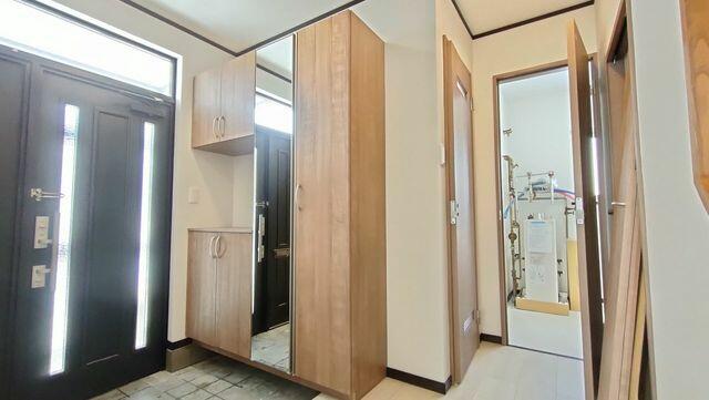 ◇新品 玄関収納ユニットシステム シューズキャビネットフルセット 