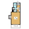 エクレールヤクモ １０２ １Kの間取り図