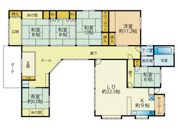 アットホーム】田川市 大字夏吉（上伊田駅） 平屋建 6LDK