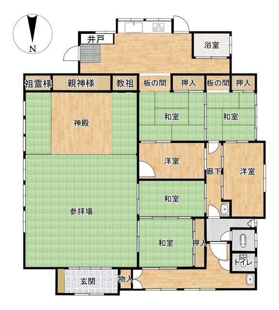detached 四国中央市土居町蕪崎