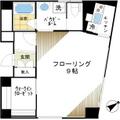 アクアリーフ目白 ４０１ ワンルームの間取り図
